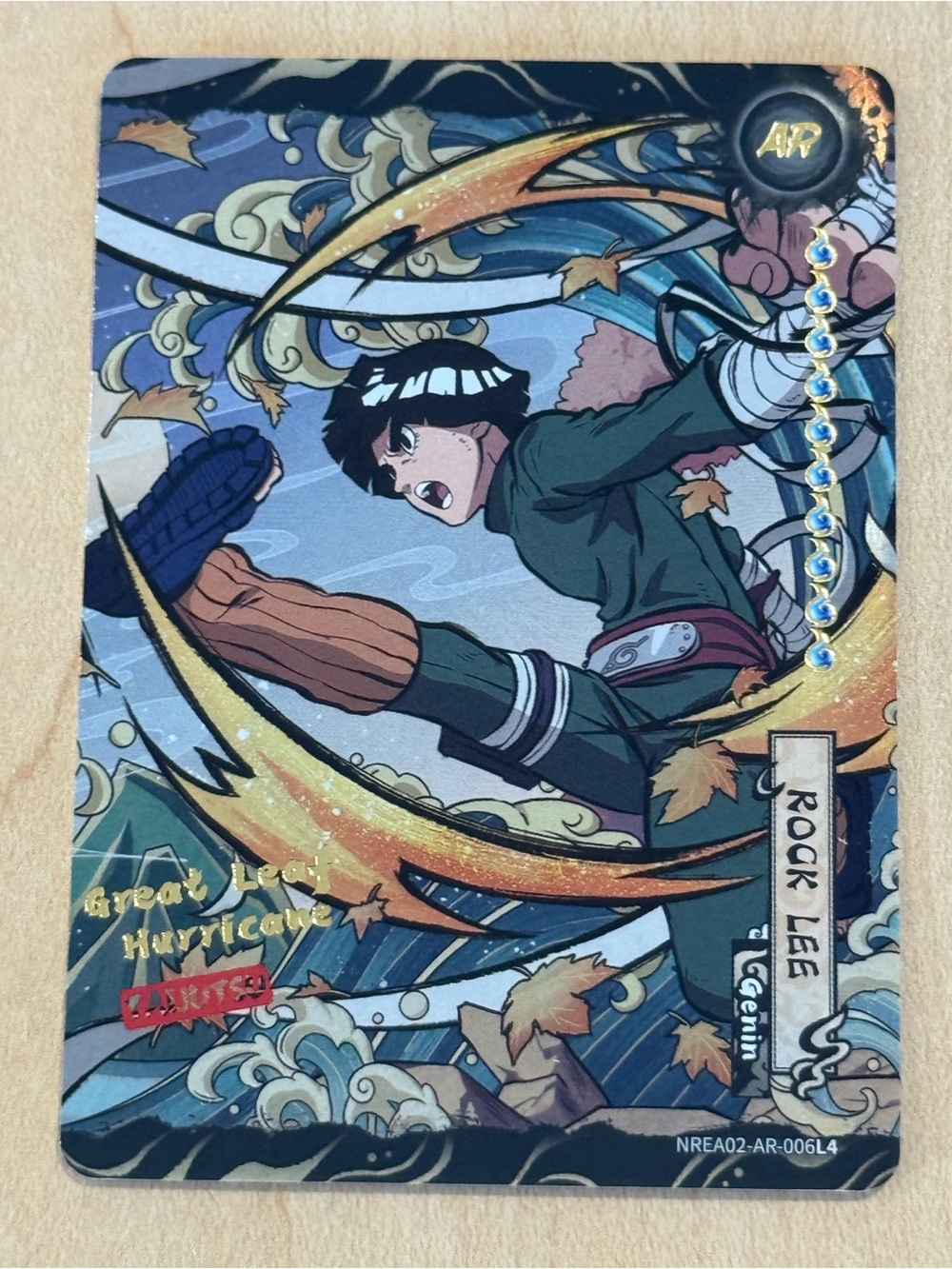 Kayou Naruto English Earth Scroll 2  RockLee NREA02-AR-006L4